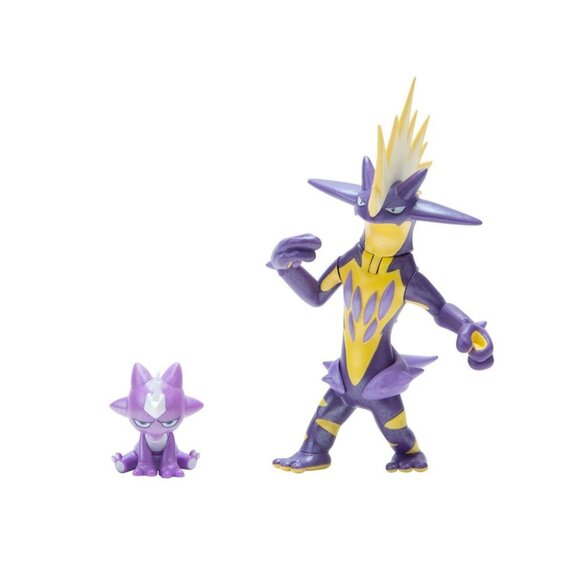Pokemon Select Toxel & Toxtricity Evolution Figure 2-Pack - Picture 1 of 6